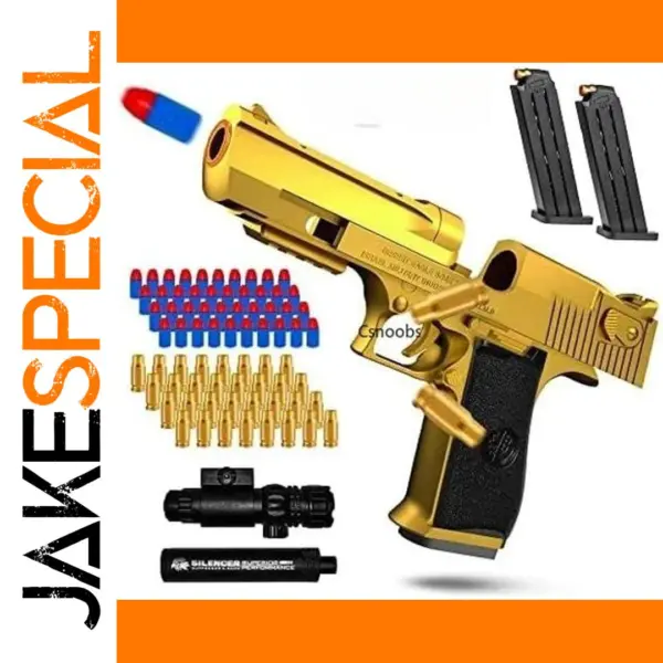 Desert Eagle Soft Bullet Blaster Toy Gun