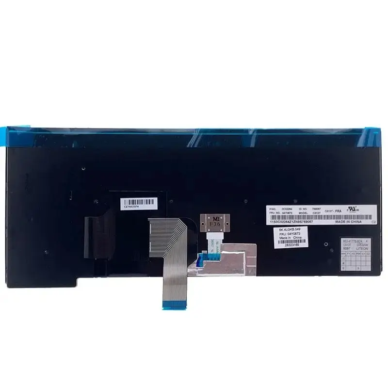 French Backlit Keyboard for Lenovo Thinkpad T440 T450 T460 6 French Backlit Keyboard for Lenovo Thinkpad T440 T450 T460 - Image 6