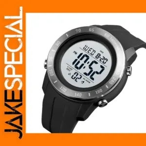 Sport Digital LED Watch for Men 5Bar Waterproof