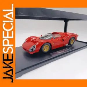 WERK83 Diecast 1:18 Scale Red Car Model