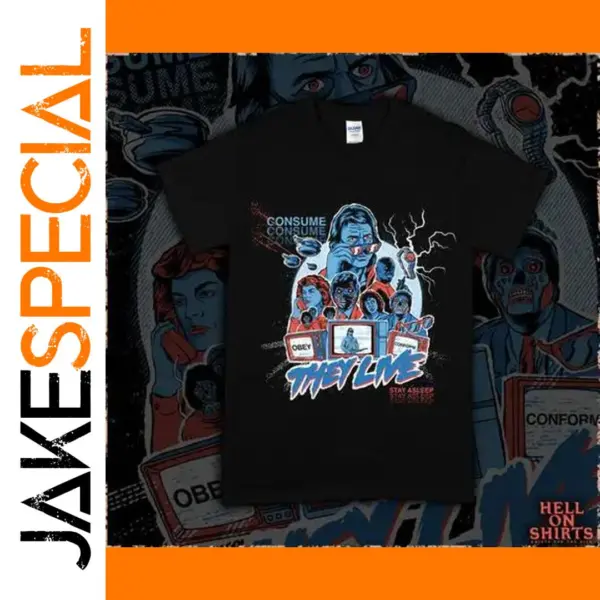 They Live We Sleep Short Sleeve T-Shirt