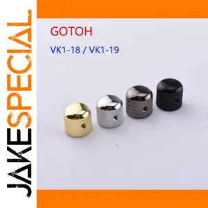 GOTOH VK1-18 / VK1-19 Brass Guitar Knob