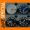 NH34/NH35 Caliber Watch Dial with Blue-Green Luminous Finish