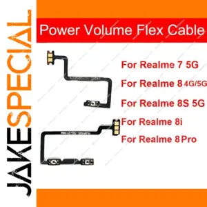Power Volume Button Flex Cable for Realme 7-8 Series