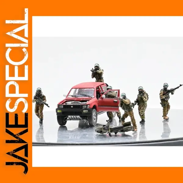 1:72 Scale Gaza Elite Squad Soldier Model Set
