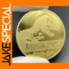 Jurassic Park Dinosaur Replica Gold Coin