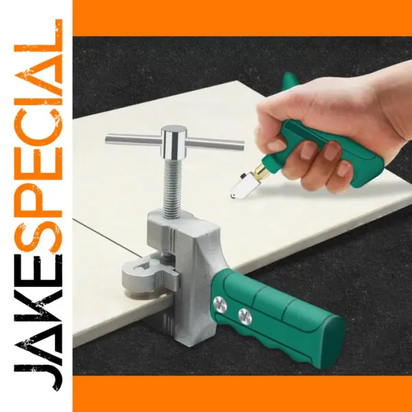 Portable Tile Cutter Tool with Dual Purpose Head