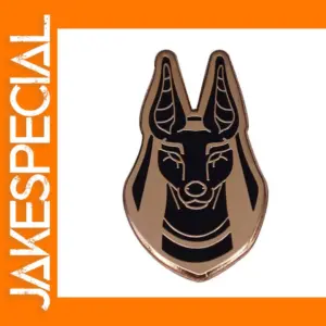 Anubis Dog Head Enamel Pin Brooch