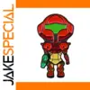 Samus Aran Enamel Pin Metroid Collectible Brooch