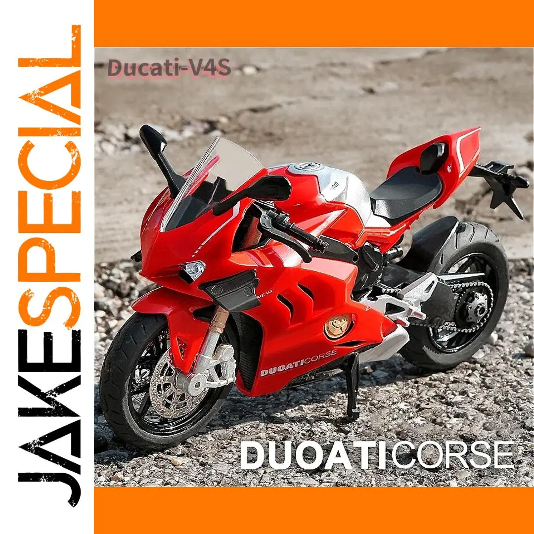 1:12 Ducati V4S Panigale Alloy Motorcycle Model 1 1:12 Ducati V4S Panigale Alloy Motorcycle Model