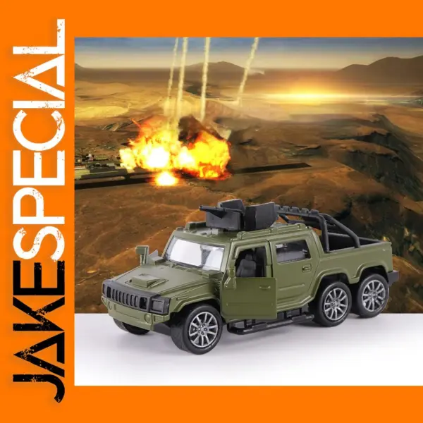 1/36 Scale Military Alloy Toy Vehicle Model