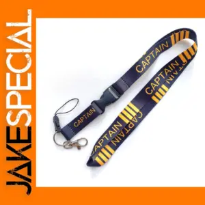 Captain Lanyard with Clip for ID Cards
