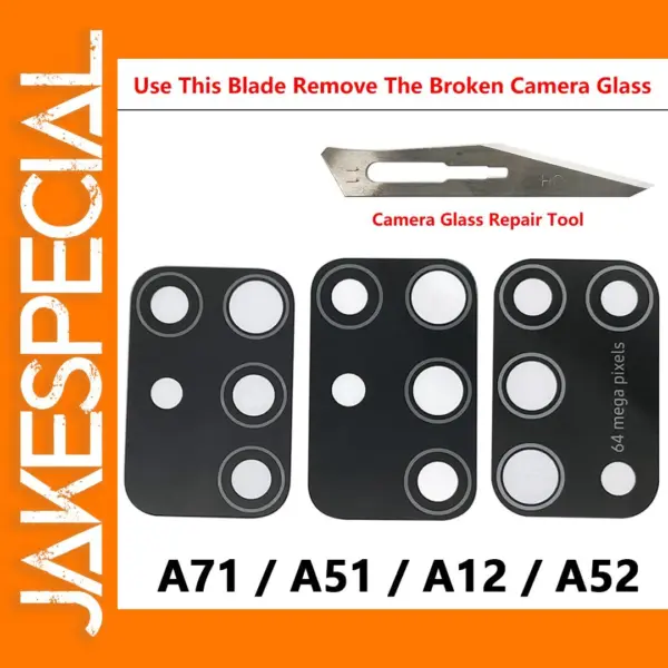 2-Pack Samsung Camera Lens Replacement Kit for A01-A72