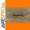 6pcs Nickel Strings Through Mounting Ferrule Set