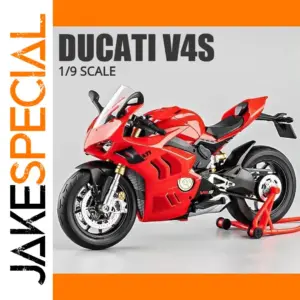 Ducati V4S 1:9 Diecast Model Car with Lights