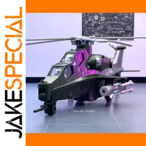 24.5CM Alloy Diecast CAIC Z-10 Helicopter Toy