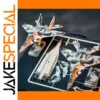 MiG-29 Fighter Jet Model Kit 3D Printed Assembly