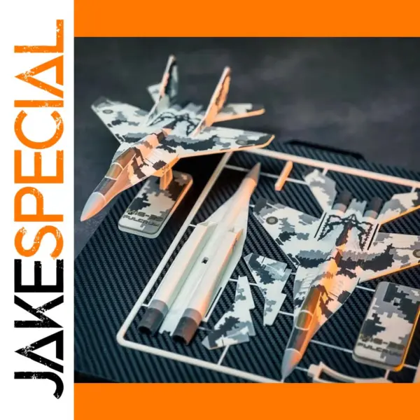 MiG-29 Fighter Jet Model Kit 3D Printed Assembly