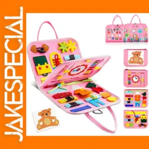 Felt Busy Board for Kids Learning Activities