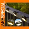 Solar LED Deck and Step Lights Set
