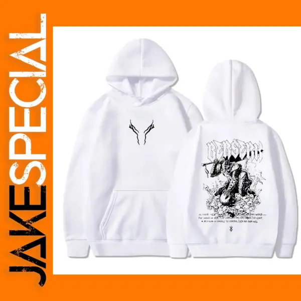Anime Berserk Casual Hoodie for Men