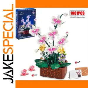 1001PCS Orchid Basket Building Block Set