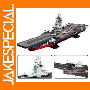 Fujian Frigate Aircraft Carrier Building Set