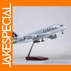 A380 Qatar Airline Diecast Resin Model 50.5CM