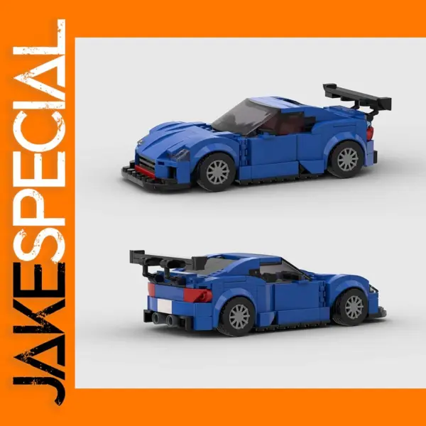 MOC BRZ STi Car Building Blocks Set 304pcs
