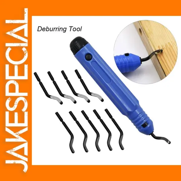 Metal Deburring Tool Kit with Rotary Blades