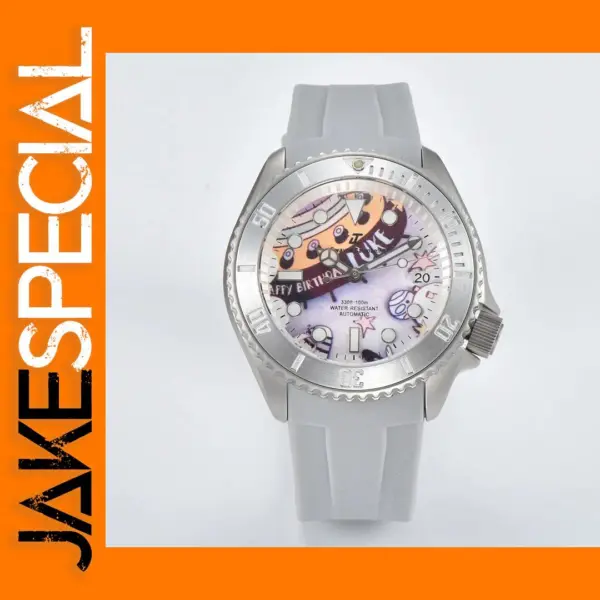 40.5mm Stainless Steel Automatic Watch