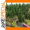 80pcs HO Scale Green Trees for Diorama
