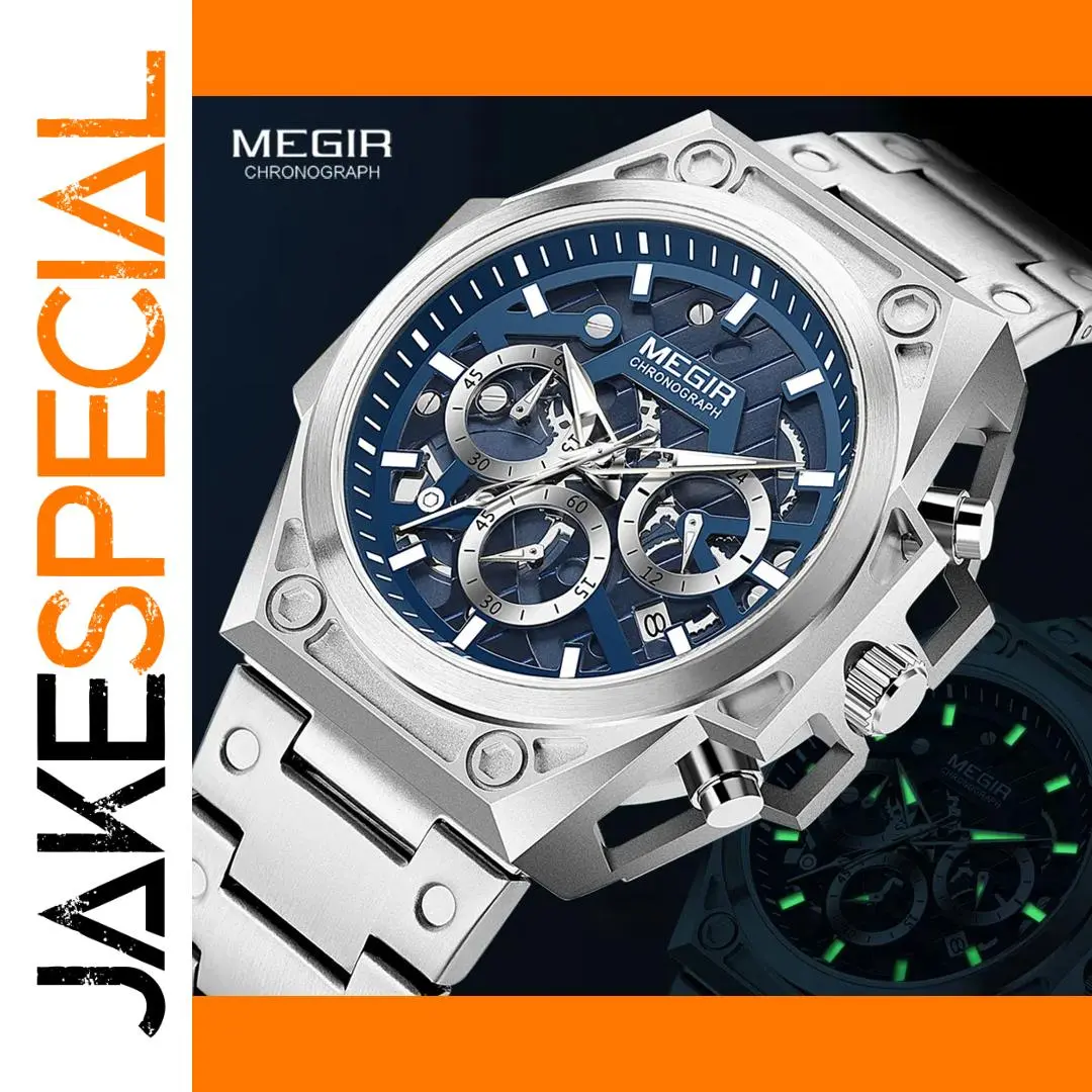 MEGIR MS4220G Men's Waterproof Chronograph Watch 1 MEGIR MS4220G Men's Waterproof Chronograph Watch