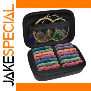 Guitar Pick Holder Case with Extra Pocket