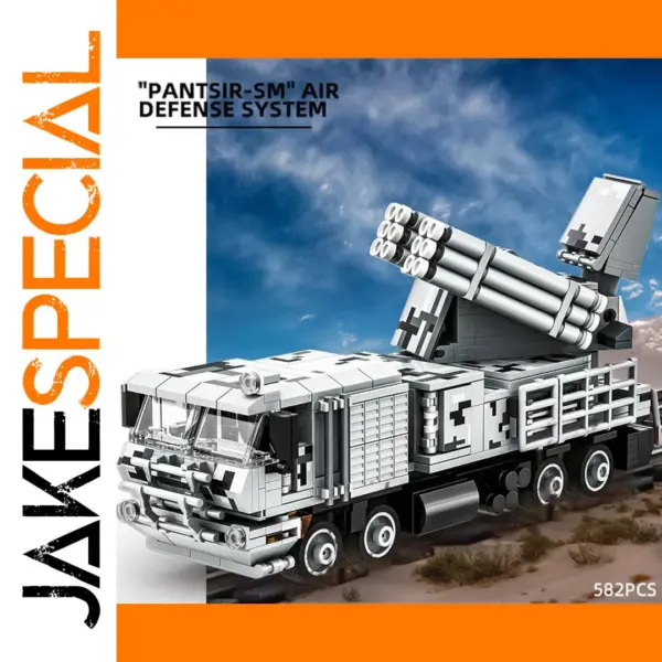 Military Missile Armored Vehicle Building Blocks
