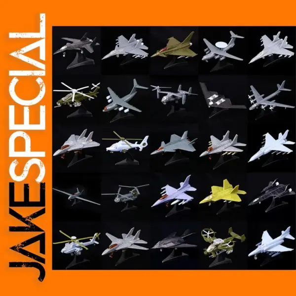 Airplane Assembly Model 1:144 Scale Toys