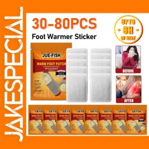 10PCS Odorless Adhesive Foot Heat Warmers