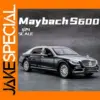 1:24 Maybach S600 Diecast Model Car