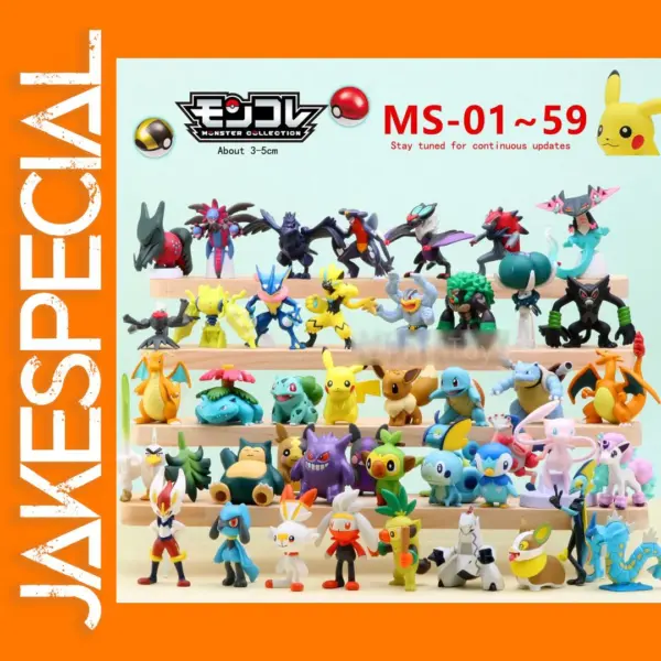 Pokemon Mini Resin Figures by Takara Tomy