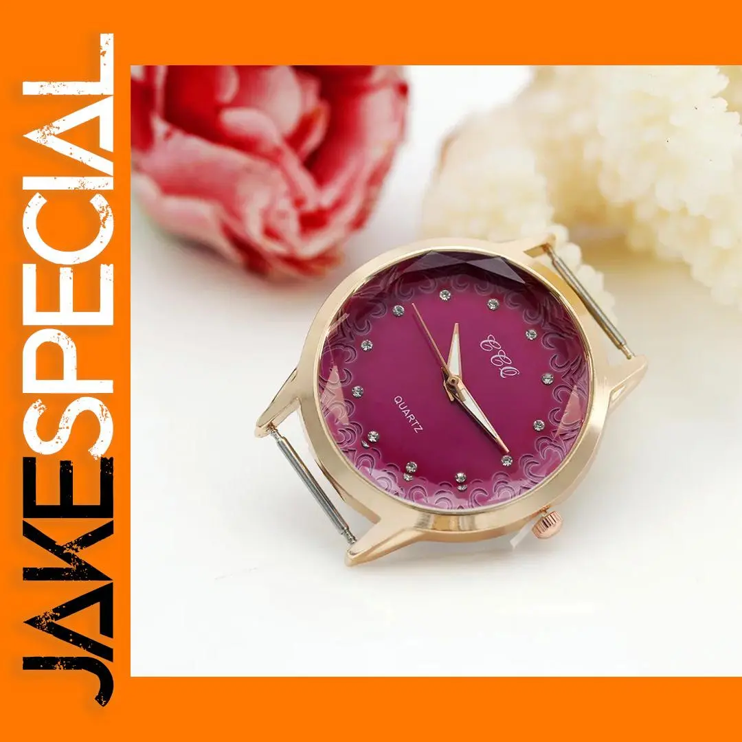 Rose Gold Diamond Watch Face for Women 1 Rose Gold Diamond Watch Face for Women