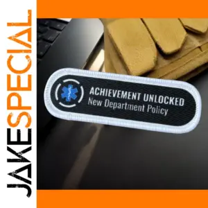 Achievement Unlocked Military Patch Hook&Loop Badge
