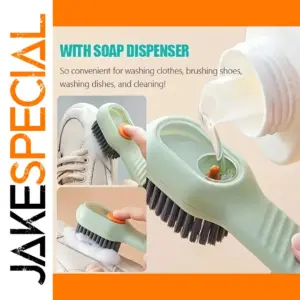 Multifunctional Soft Bristle Laundry Brush