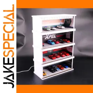 1:64 Scale Car Models Parking Garage with Lights