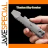 Titanium Alloy Multifunctional Crowbar Tool