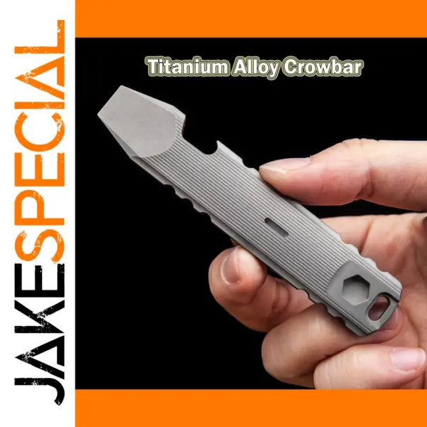 Titanium Alloy Multifunctional Crowbar Tool
