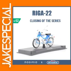 1:24 Scale Riga 22 Soviet Moped Model