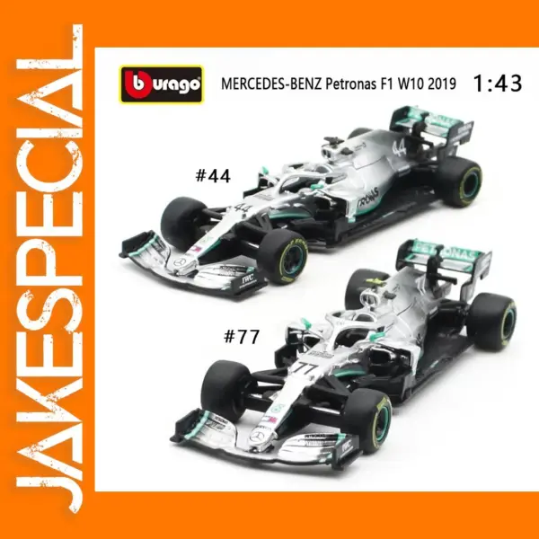 Bburago 1:43 Mercedes Benz W10 F1 Model Car