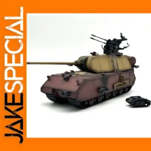 1:72 Scale Plastic Panzer VIII Maus Model Tank