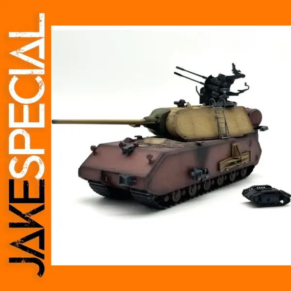1:72 Scale Plastic Panzer VIII Maus Model Tank