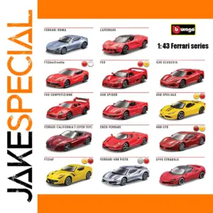 Bburago 1:43 Scale Ferrari Diecast Model Cars